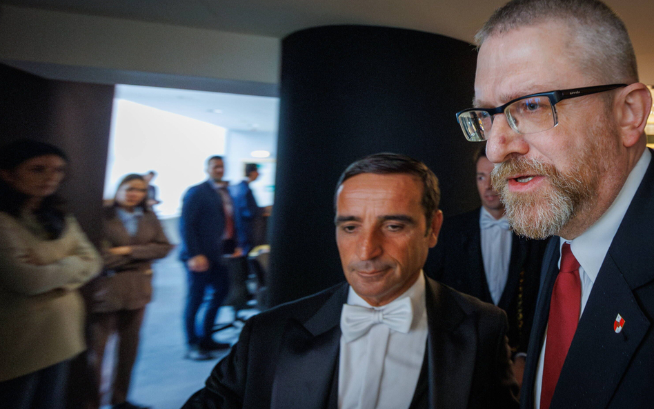 Grzegorz Braun w Parlamencie Europejskim