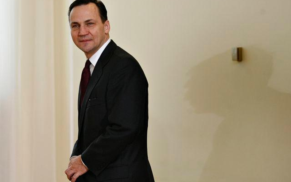 MInister spraw zagranicznych Radosław Sikorski