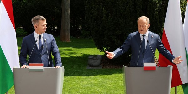 Wspólna zapowiedź Donalda Tuska i Pétera Magyara. „Węgry i Polska będą działać jak jedna pięść”