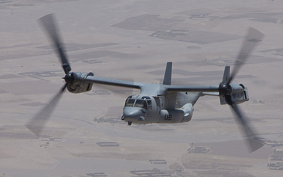 Zmiennowirnikowiec V-22 Osprey (fot. ilustracyjna)
