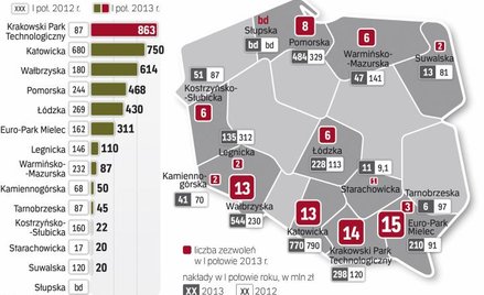 Inwestorzy czekają teraz na przedłużenie działalności stref poza rok 2020. Bez takiej decyzji liczba