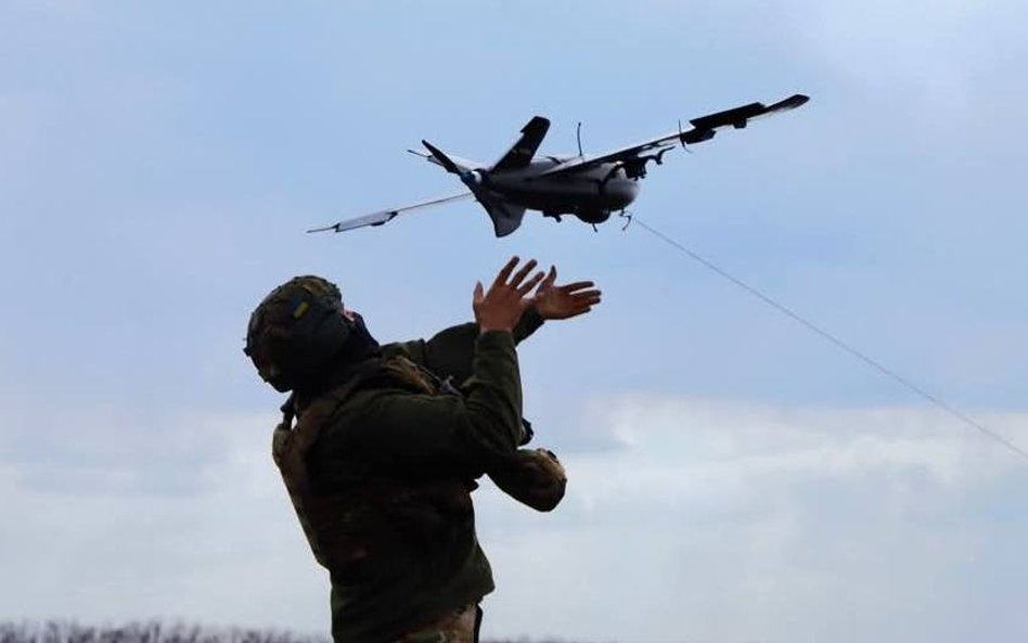 Operator ukraińskiego drona