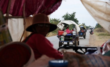 Kambodża i Tajlandia ewakuowały setki tysięcy mieszkańców z pogranicza między krajami