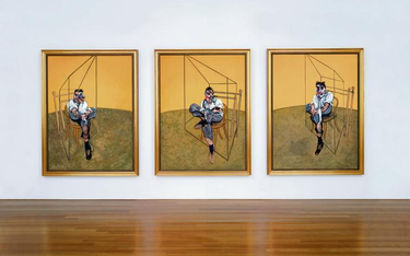 Francis Bacon, „Three studies of Lucian Freud”, 1969. Sprzedany w Christie’s (Nowy Jork), 12.11.2013