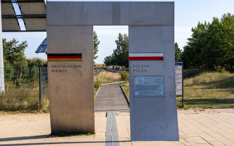 Granica polsko-niemiecka w Świnoujściu