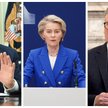 Prezydent USA Donald Trump (z lewej) zapowiada podwyżki ceł. Ursula von der Leyen, przewodnicząca Ko
