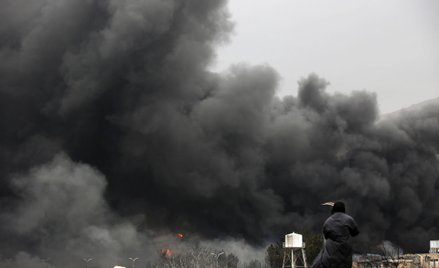 Skutki ataku na składowisko ropy Shehran w Teheranie, 8 marca 2026 roku