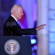 Marcowa wizyta prezydenta USA Joe Bidena w Polsce. Prezydent USA Joe Biden przemawiał na Placu Zamko