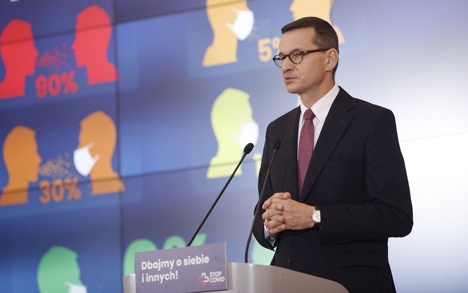 Morawiecki: Błędna droga budowania tzw. zbiorowej odporności