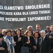 Jarosław Kaczyński i inni politycy Prawa i Sprawiedliwości wzięli udział w obchodach miesięcznicy ka