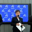 Posłowie PiS: Mariusz Błaszczak i Beata Szydło oraz eurodeputowany Paweł Kowal
