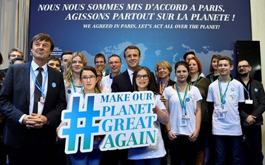 Do Bonn na konferencję klimatyczną COP23 przyjechał m.in. Emmanuel Macron, prezydent Francji (w środ