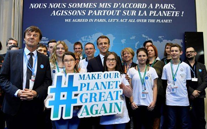 Do Bonn na konferencję klimatyczną COP23 przyjechał m.in. Emmanuel Macron, prezydent Francji (w środ