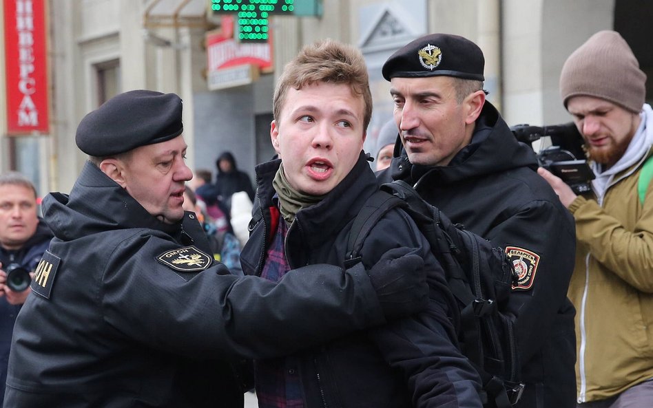 Dorabianie Pratasiewiczowi wizerunku nazisty