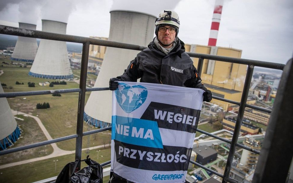 Greenpeace grozi sądem największemu producentowi prądu