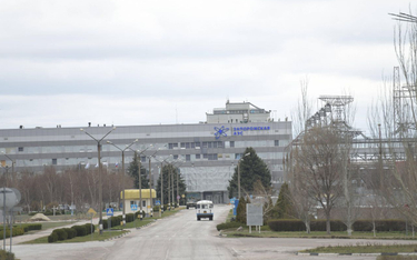 Zaporoska elektrownia Jądrowa, okupowana przez Rosjan od marca 2022