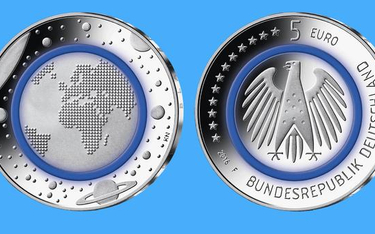 Niemieckie 5 euro z metalu i plastiku kolekcjonerskim hitem
