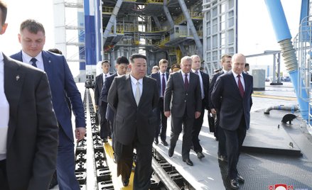 Kim Dzong Un i Władimir Putin
