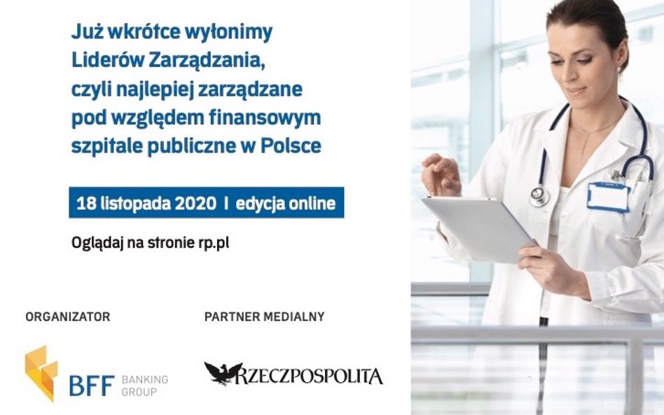 Nagrodziliśmy najlepsze szpitale publiczne