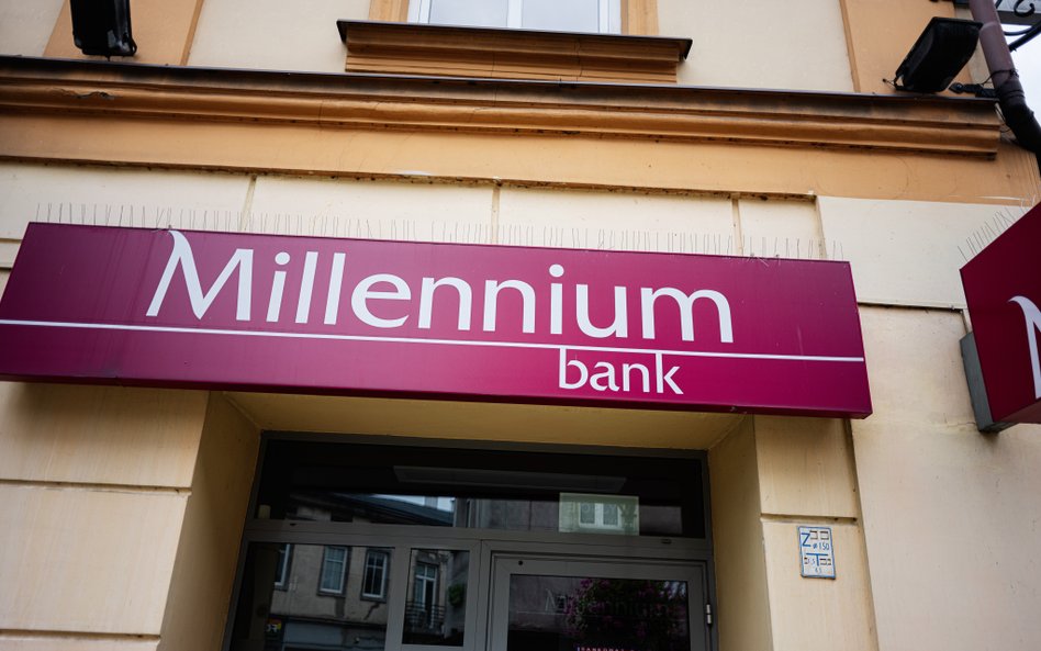 Millennium z rekordowym zyskiem. Franki coraz mniej ciążą