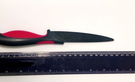 Ośmiolatka wzięła do szkoły nóż. Groziła policjantowi