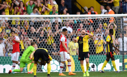 Premier League: Arsenal gubi punkty w Watford
