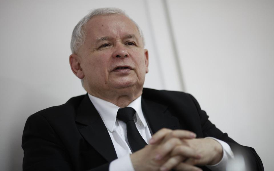 Prezes PiS Jarosław Kaczyński