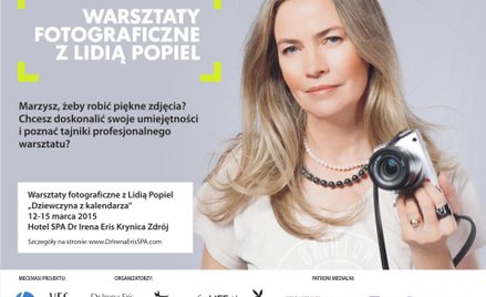 Lidia Popiel zaprasza na warsztaty fotograficzne