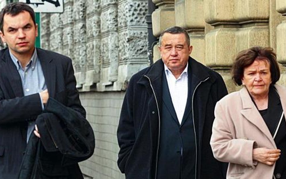 Marek Blida, Leszek Piotrowski i mec. Stanisława Mizdra