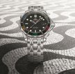 OMEGA Seamaster 300M Rio 2016 wyróżnia się kolorystyką ceramicznej lunety