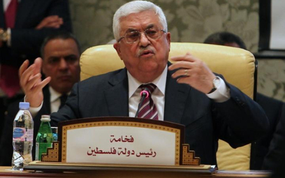 Przywódca Autonomii Palestyńskiej Mahmud Abbas