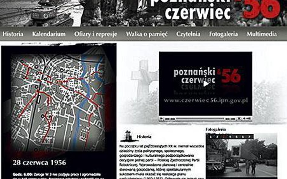 Na portalu Poznański Czerwiec ’56 www.czer-wiec56.ipn.gov.pl znajdą się m.in. archiwalne zdjęcia rob