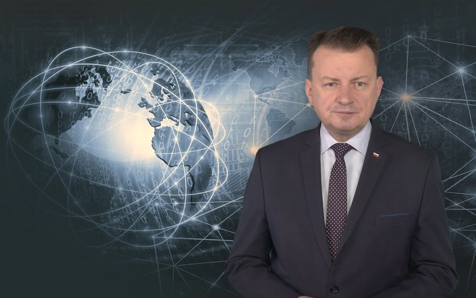 Minister Mariusz Błaszczak podczas inauguracji ECSC