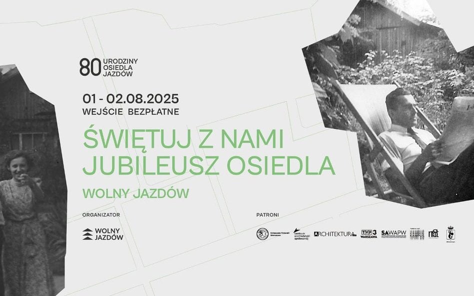 1 i 2 sierpnia Osiedle Jazdów świętować będzie 80. urodziny