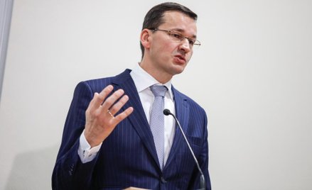 Wicepremier, minister rozwoju i finansów Mateusz Morawiecki.
