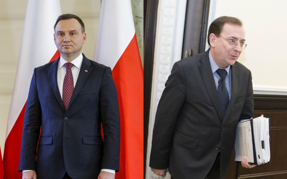 Andrzej Duda i Mariusz Kamiński