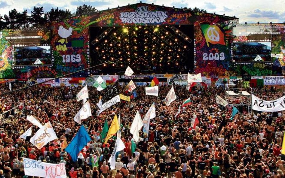 Już w piątek na festiwal w Kostrzynie nad Odrą przybyło ponad 200 tys. młodych ludzi