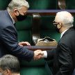 Marek Suski i Jarosław Kaczyński