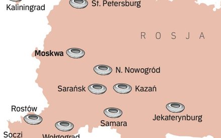 Mecze mają być rozgrywane w 11 miastach