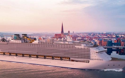Stocznia MV Werften w Rostocku upiera się budować takie 342-metrowe kolosy wycieczkowe, na które pop