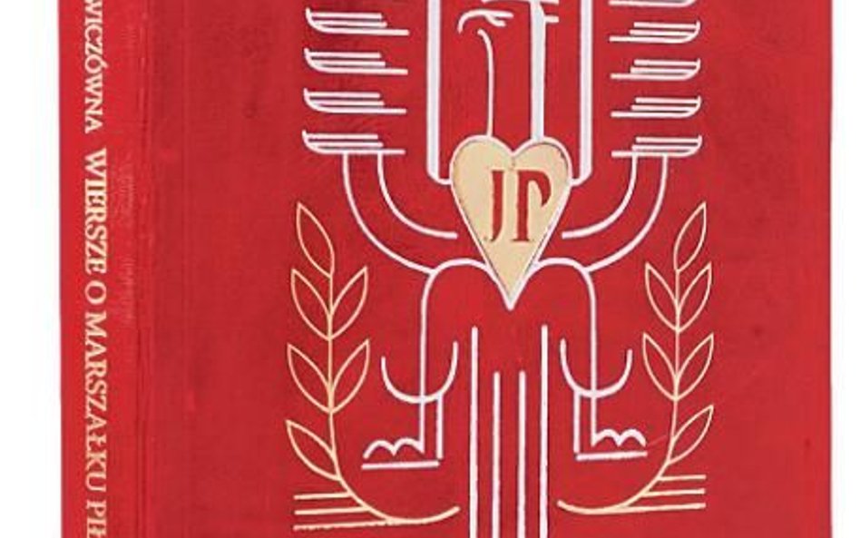 Na 600 zł wyceniono „Wiersze  o Marszałku Piłsudskim” z autografem autorki.