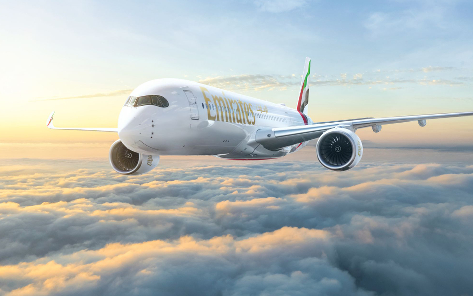 Emirates wyślą nowe szerokokadłubowe airbusy A350 na siedem kolejnych tras