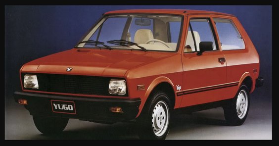 Tak prezentował się oryginalny Yugo