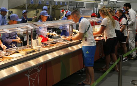 Stołówka w wiosce olimpijskiej