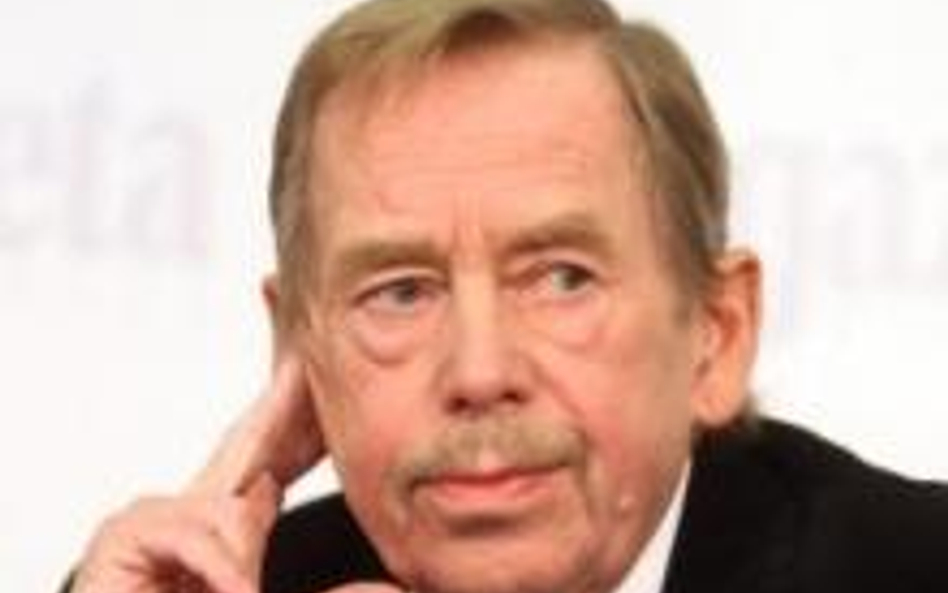 Vaclav Havel. Fot. PAP/T. Gzell