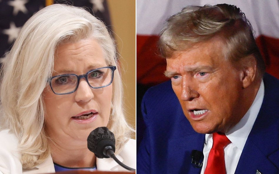 Liz Cheney i Donald Trump