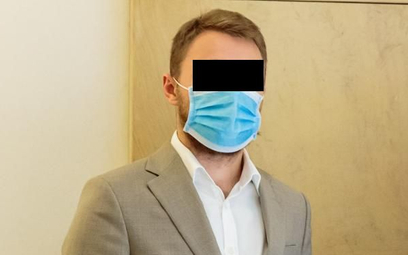 Edgar K. w czasie uroczystości powołania na Młodzieżowego Delegata Rzeczypospolitej Polskiej do Orga