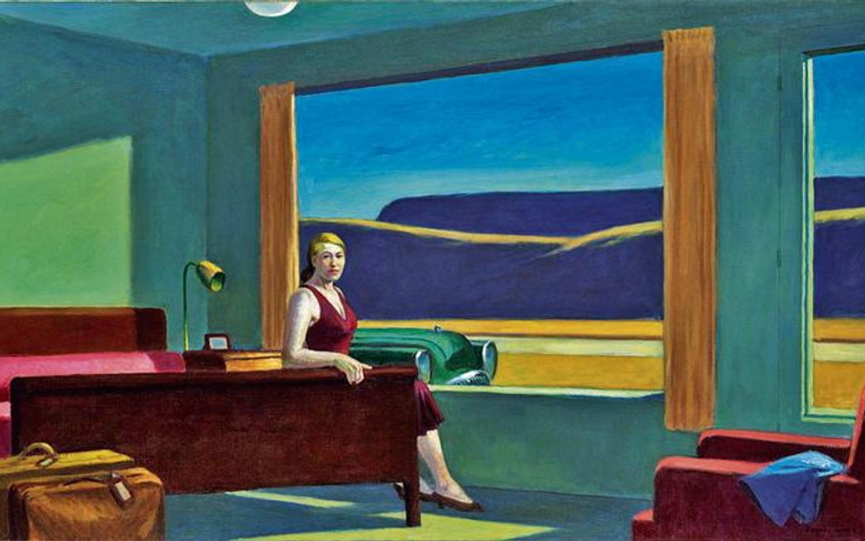 Tytułowy obraz z wystawy „Western Motel. Edward Hopper i sztuka współczesna” w Kunsthalle