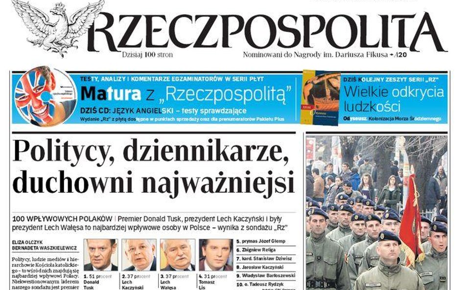 W styczniu wzrosła sprzedaż „Rzeczpospolitej”