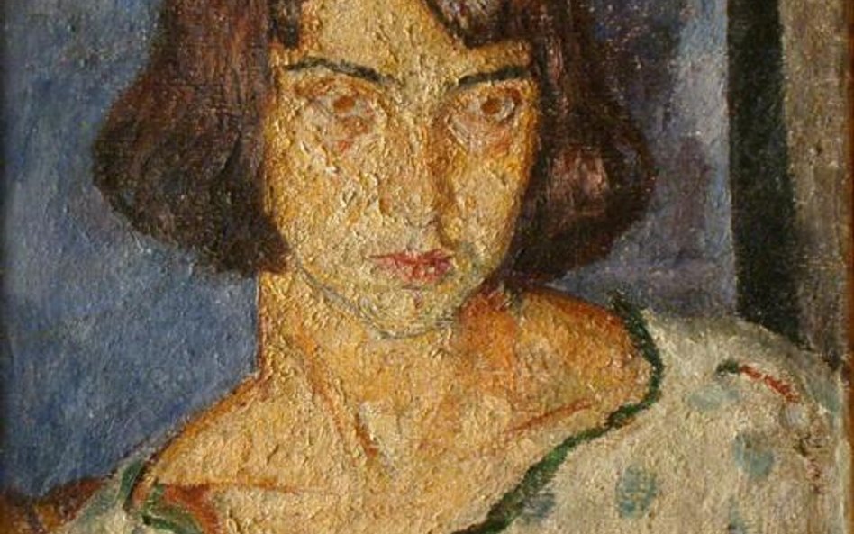 Mela MUTER (Maria Melania MUTERMILCH) (1876 Warszawa - 1967 Paryż) Portret dziewczyny, lata 1920 - t